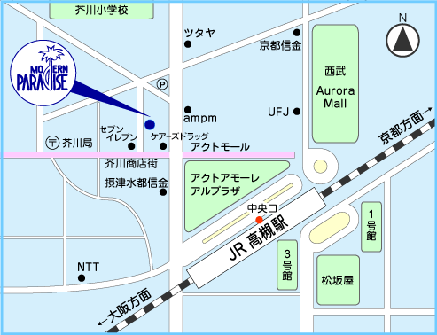 大阪 Office MAP