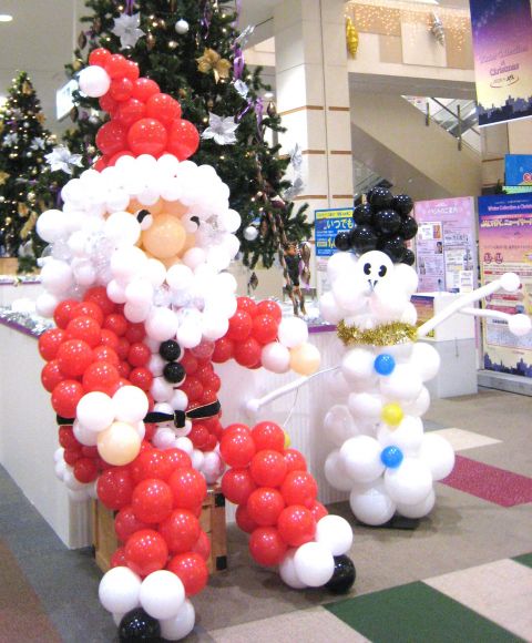クリスマスデコバルーン(八千代緑ヶ丘)