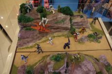 ヒーローロボットジオラマ1